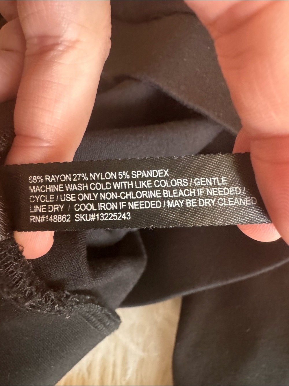 Torrid Black Casual Cropped Leggings with Ankle Zipper - Picture 5 of 6